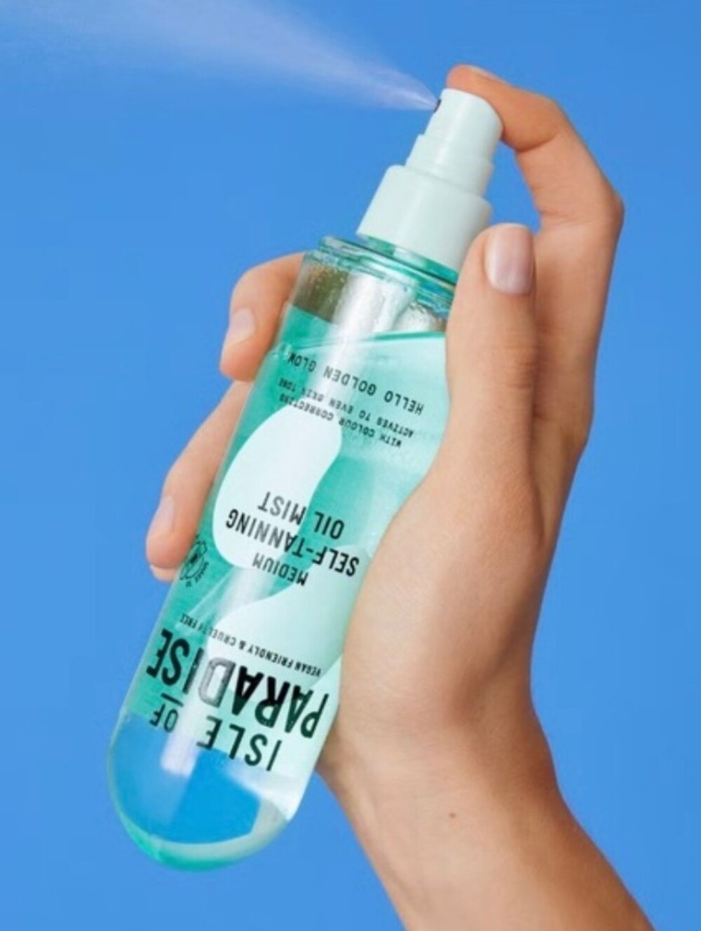 New Isle of Paradise Self Tanning Oil Mist Medium